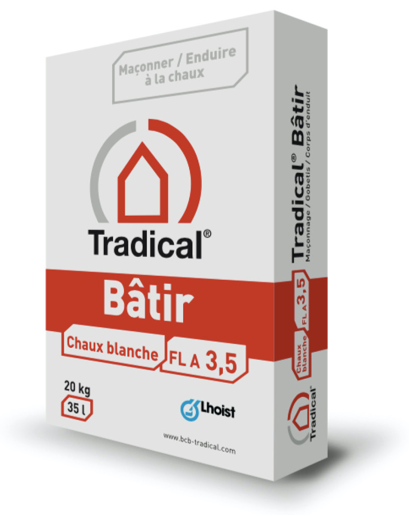 Tradical® Bâtir Formulerad kalk för traditionella renderingar och murverk
